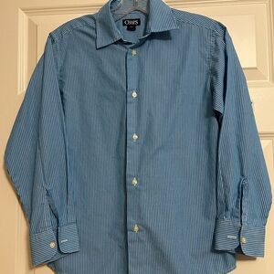CHAPS Blue Striped Boy’s Shirt